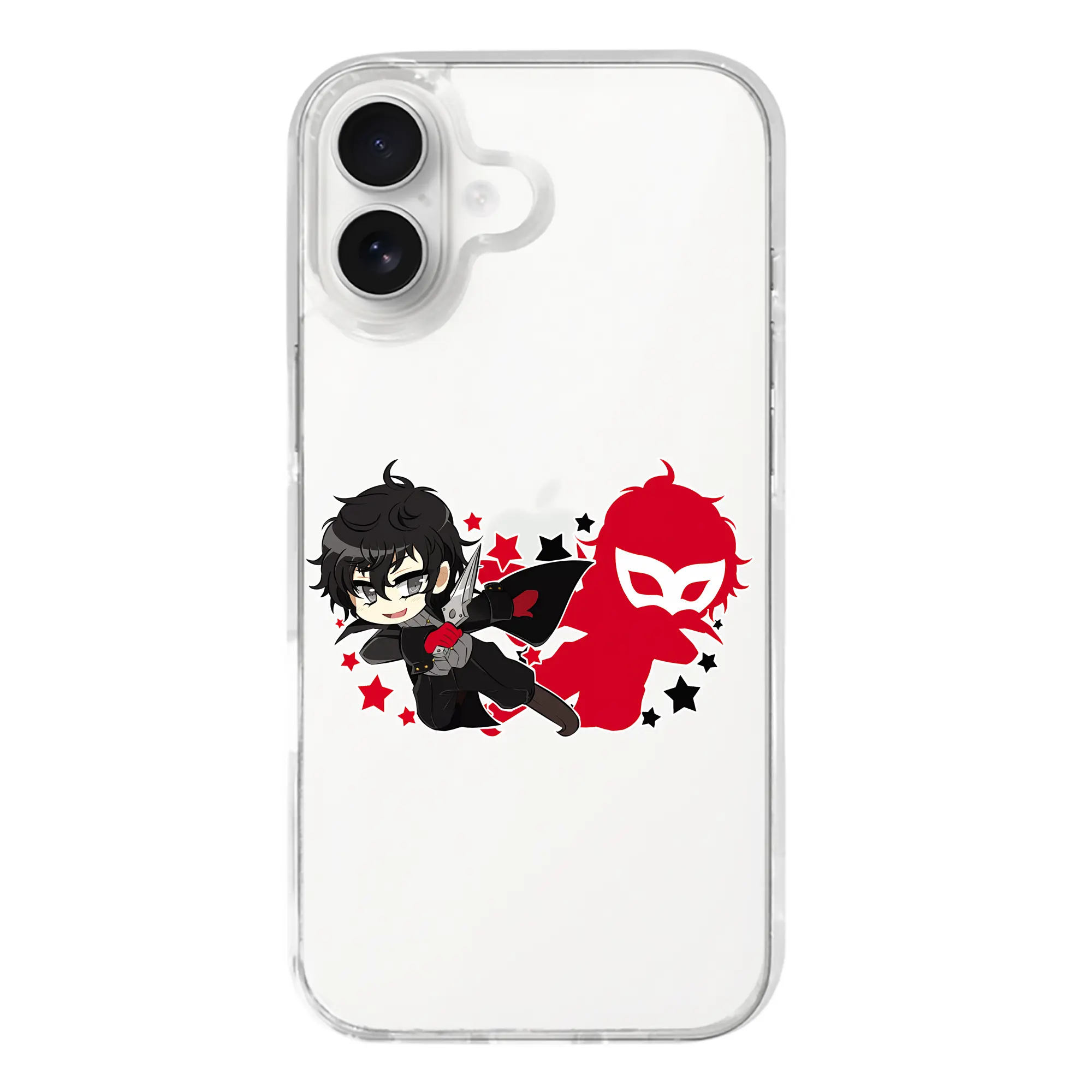 ペルソナ グッズ,主人公 - iPhone 17シリーズ 透明スマホケース – 薄型・耐衝撃・精密フィット保護カバー